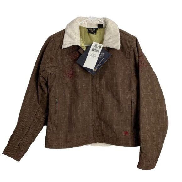 Mountain Hardwear Crystalized Commotion Jacket Espresso Brown Small Gorpcore - Picture 1 of 10